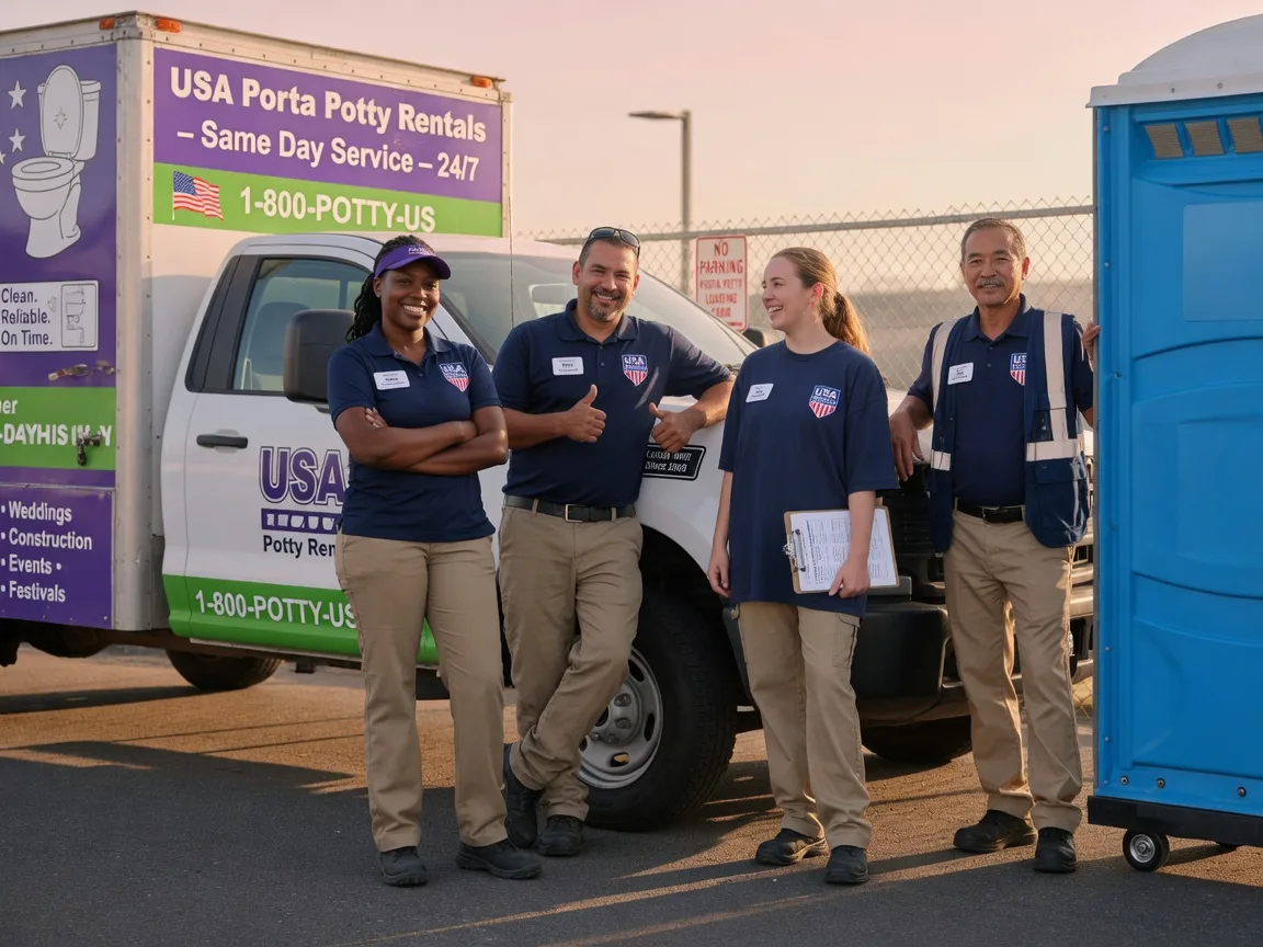 Porta Potty Rental company in Tuskahoma, OK